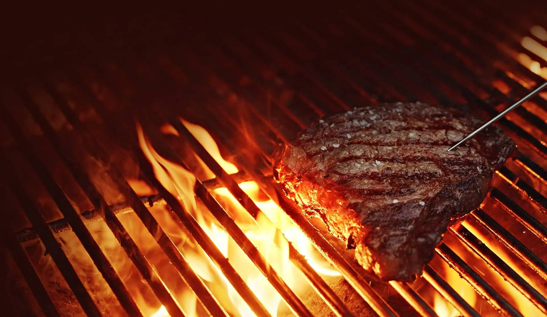 Recette entrecôte grillée au feu de bois