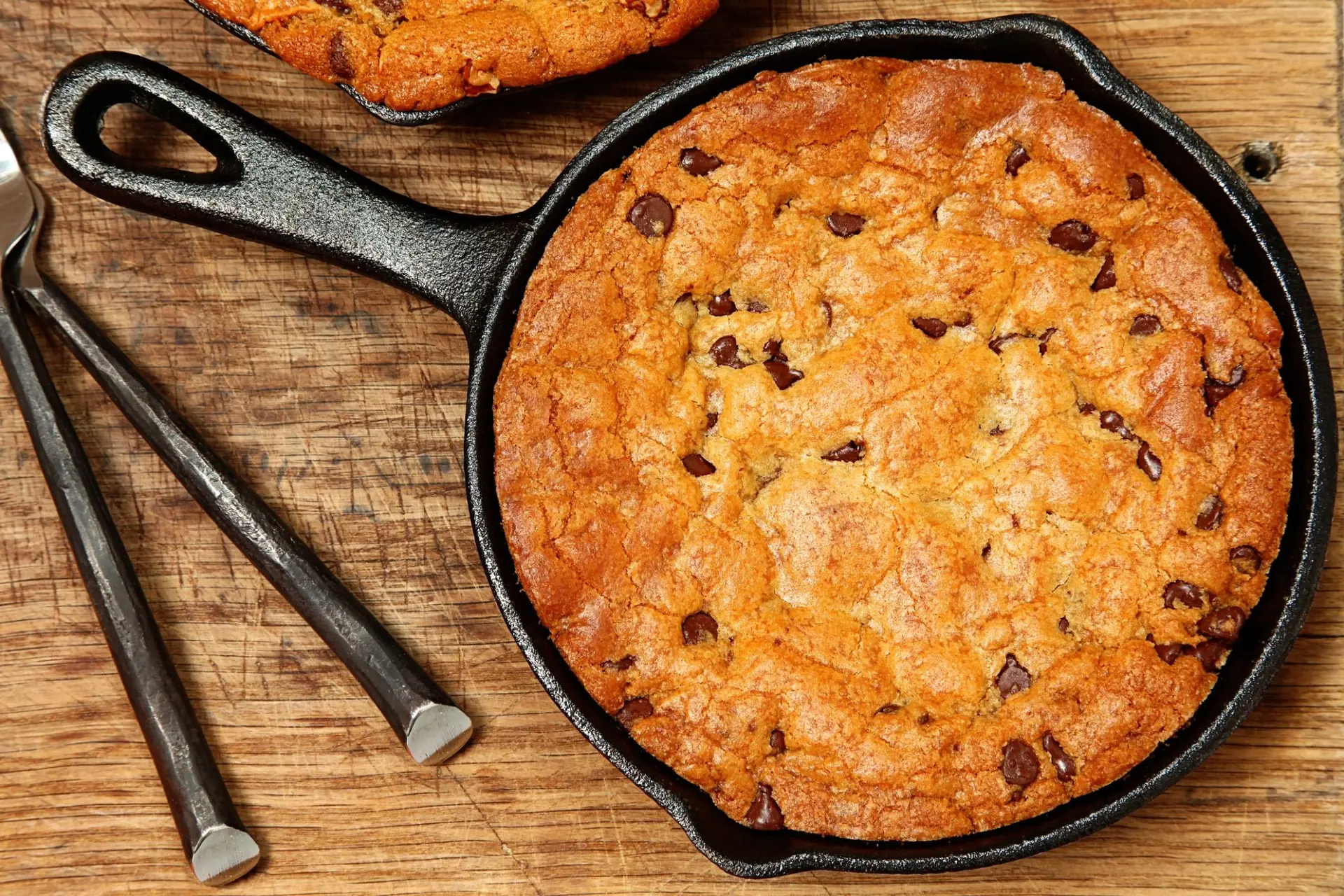 Cookie sans gluten cuit à la poêle