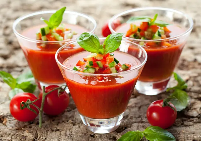 Recette gaspacho tomate concombre