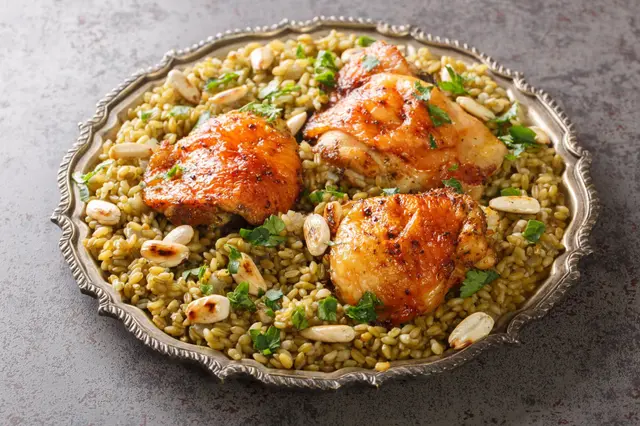 Freekeh syrien au poulet