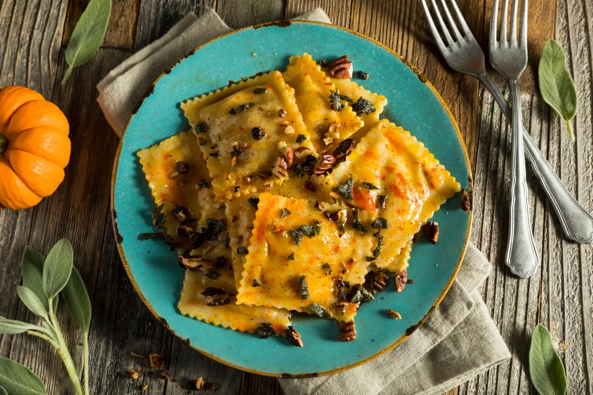 Recette ravioli à la citrouille