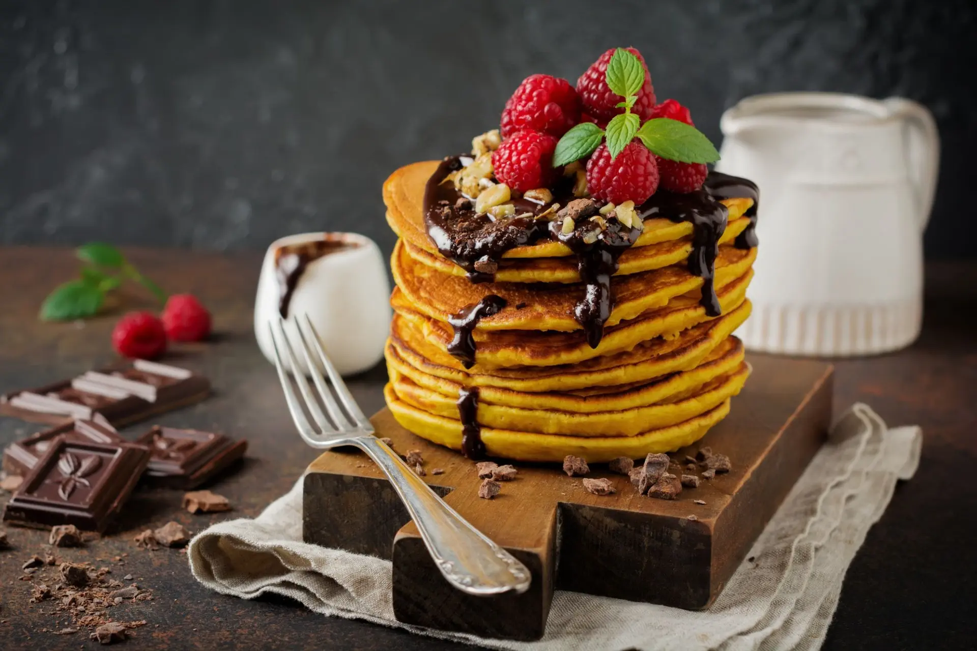 Recette pancakes chocolat