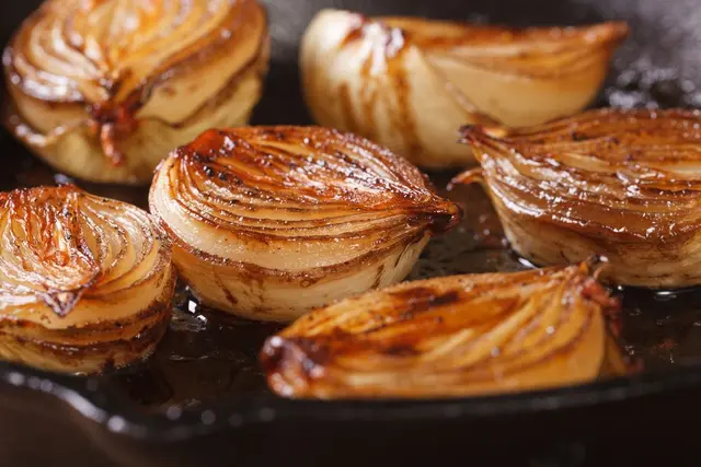 Oignons caramélisés au vinaigre balsamique