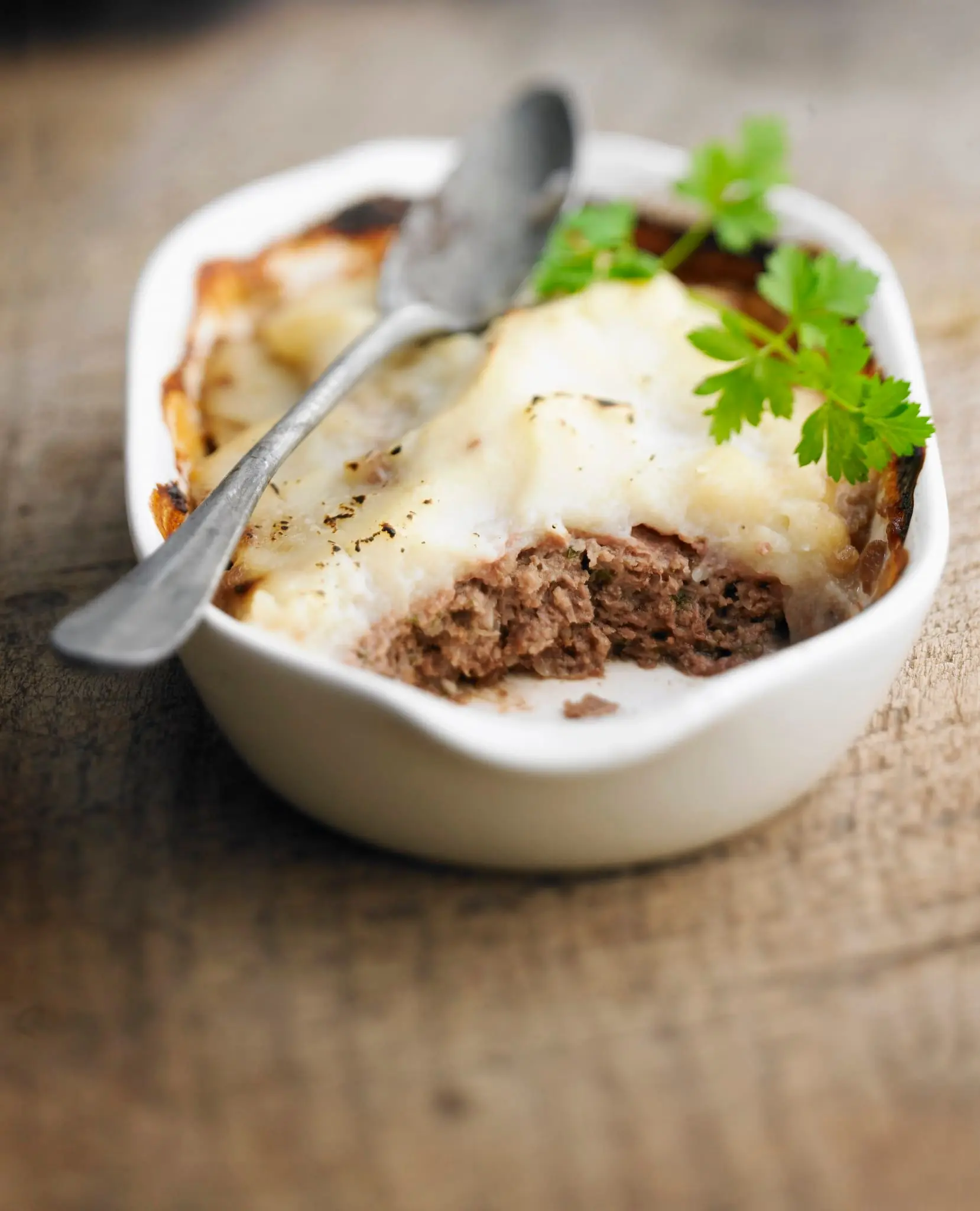 Hachis parmentier au chou-fleur