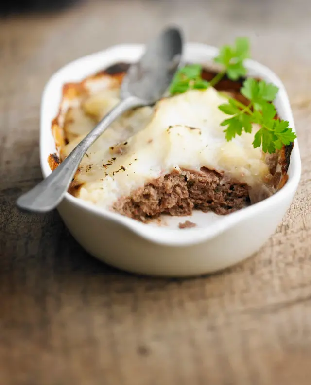 Hachis parmentier au chou-fleur