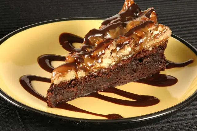 Brownie cheesecake au chocolat