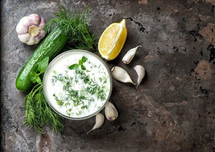 Recette de sauce tzatziki grecque