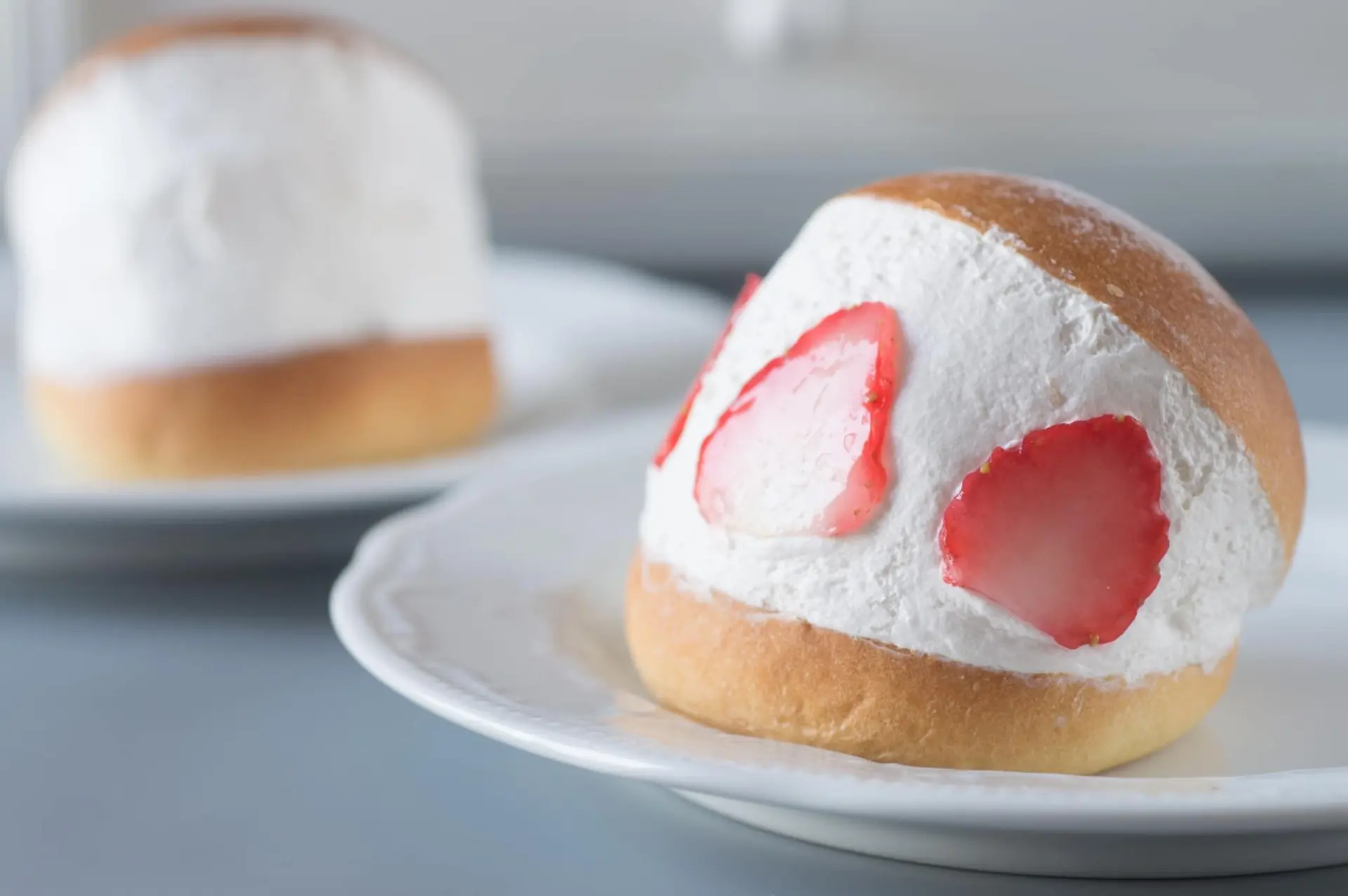 Maritozzi à la fraise