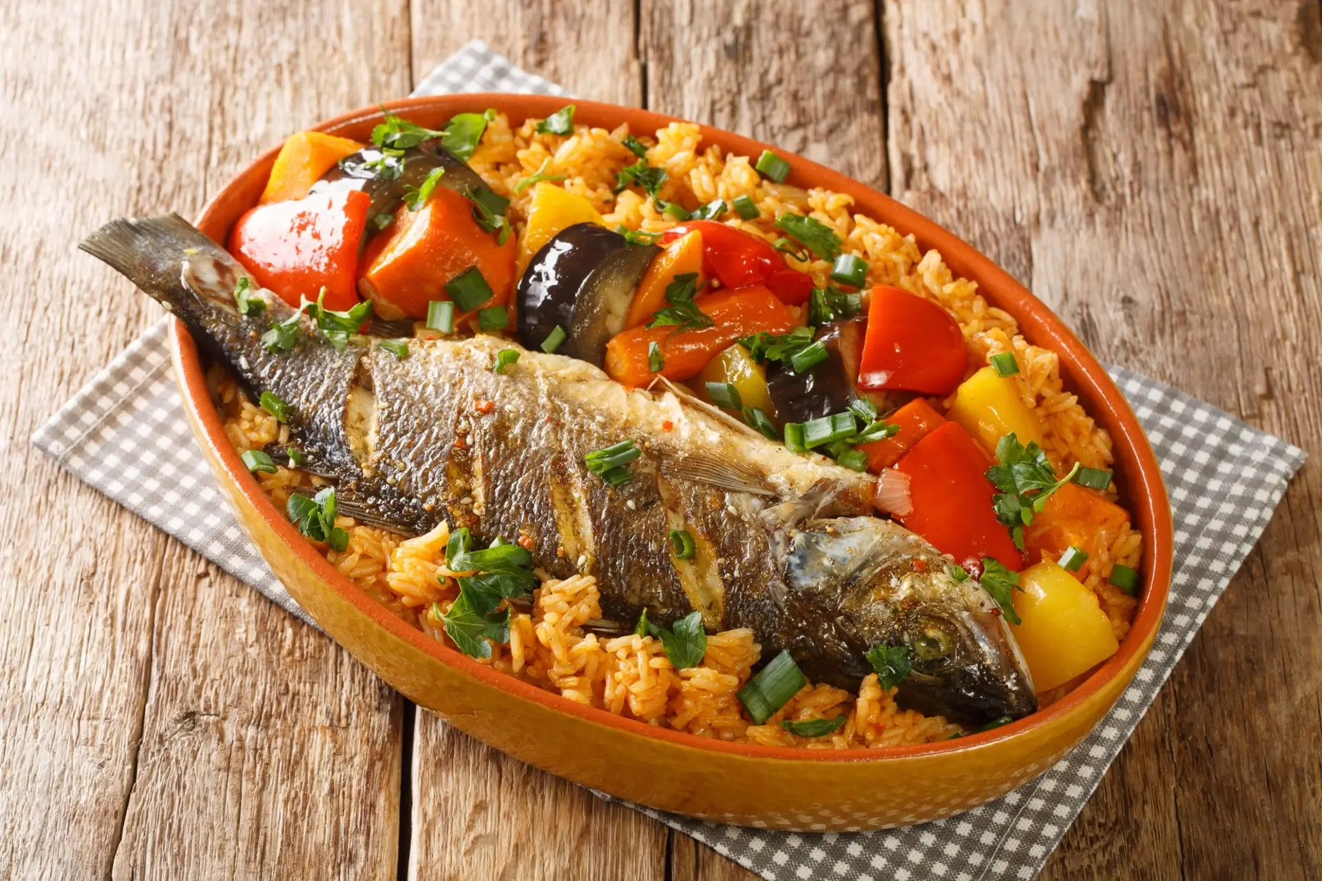 Thieboudienne (riz au poisson sénégalais)
