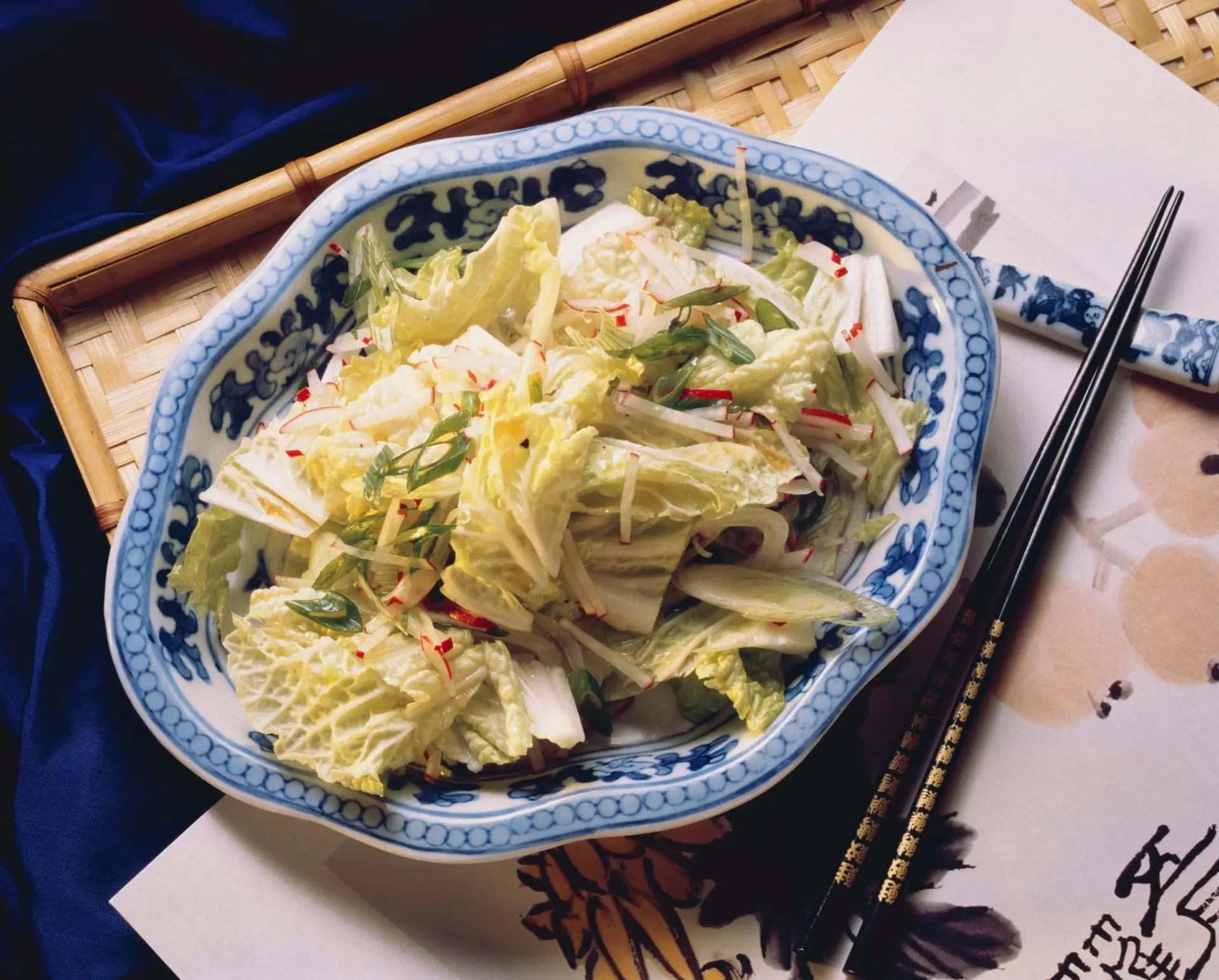 Chou chinois à l'huile de piment
