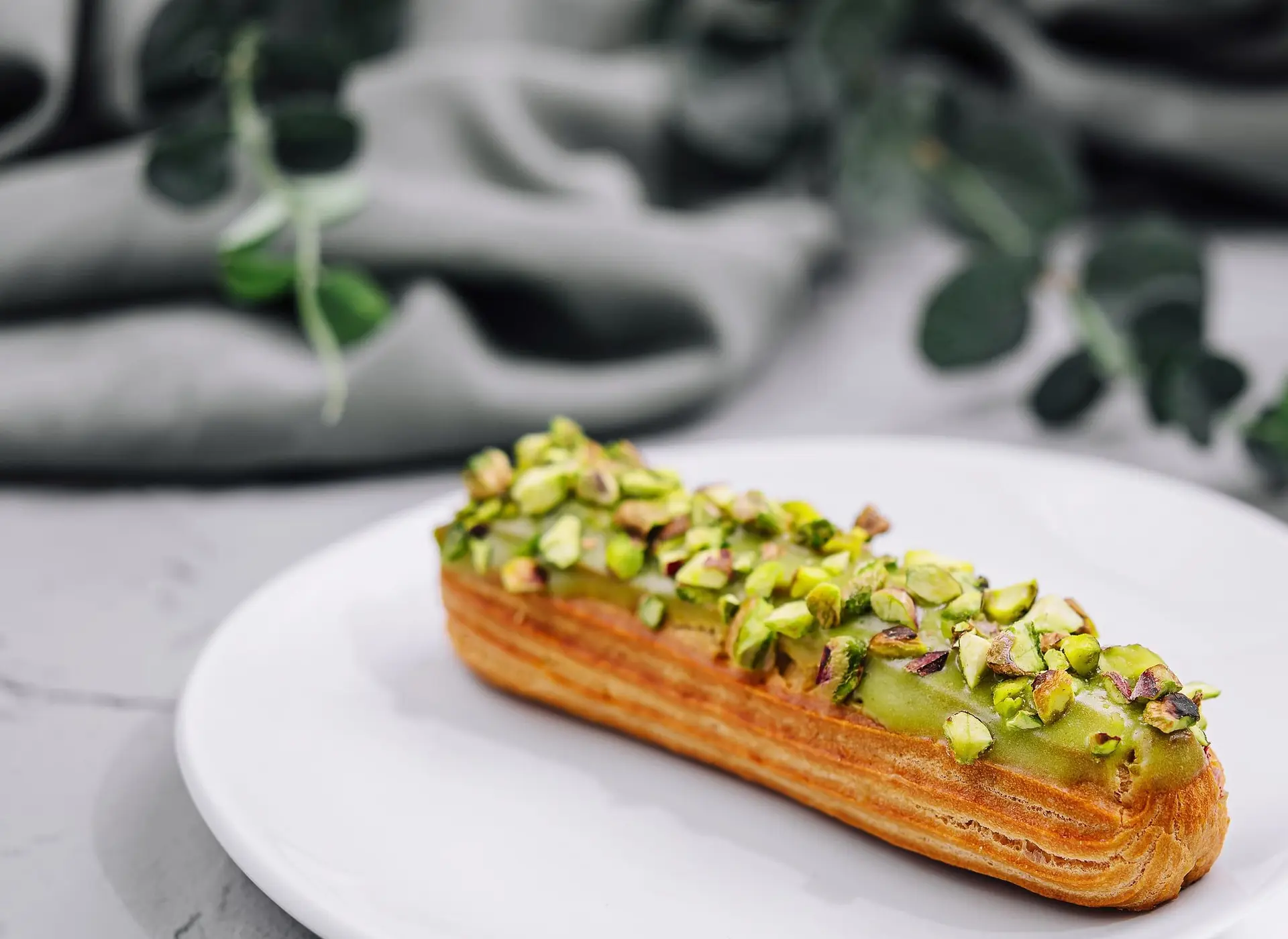 Éclair à la pistache