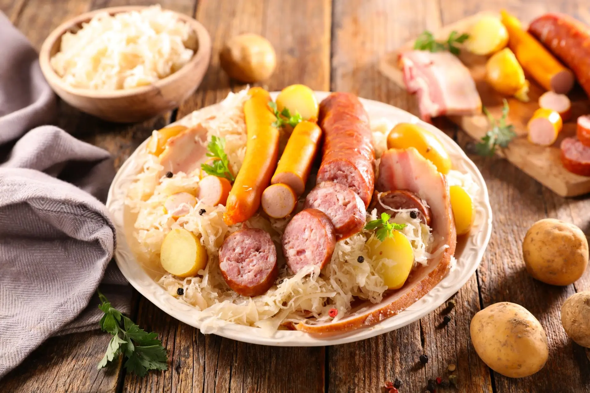 Recette choucroute garnie alsacienne maison