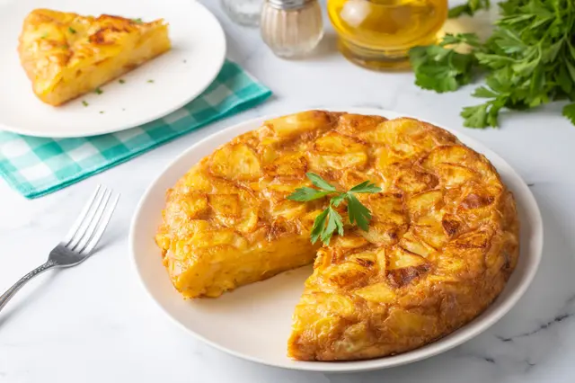 Recette omelette espagnole aux pommes de terre