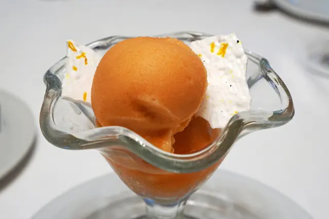 Sorbet à l'orange sanguine