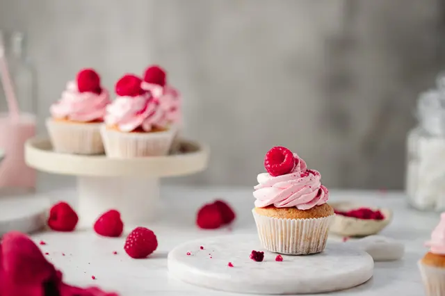 Recette cupcakes à la framboise
