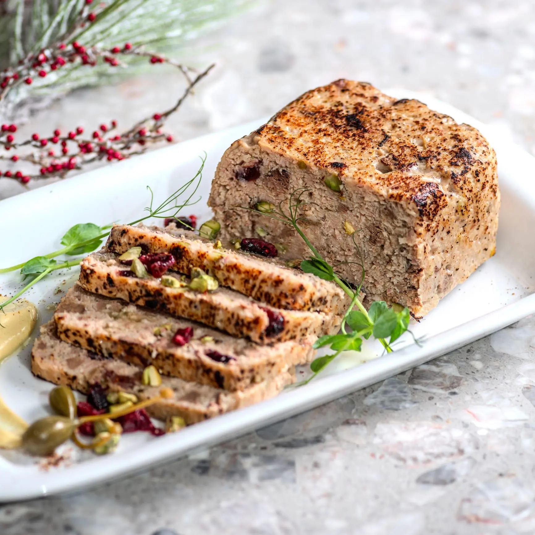 Recette terrine de canard aux pistaches