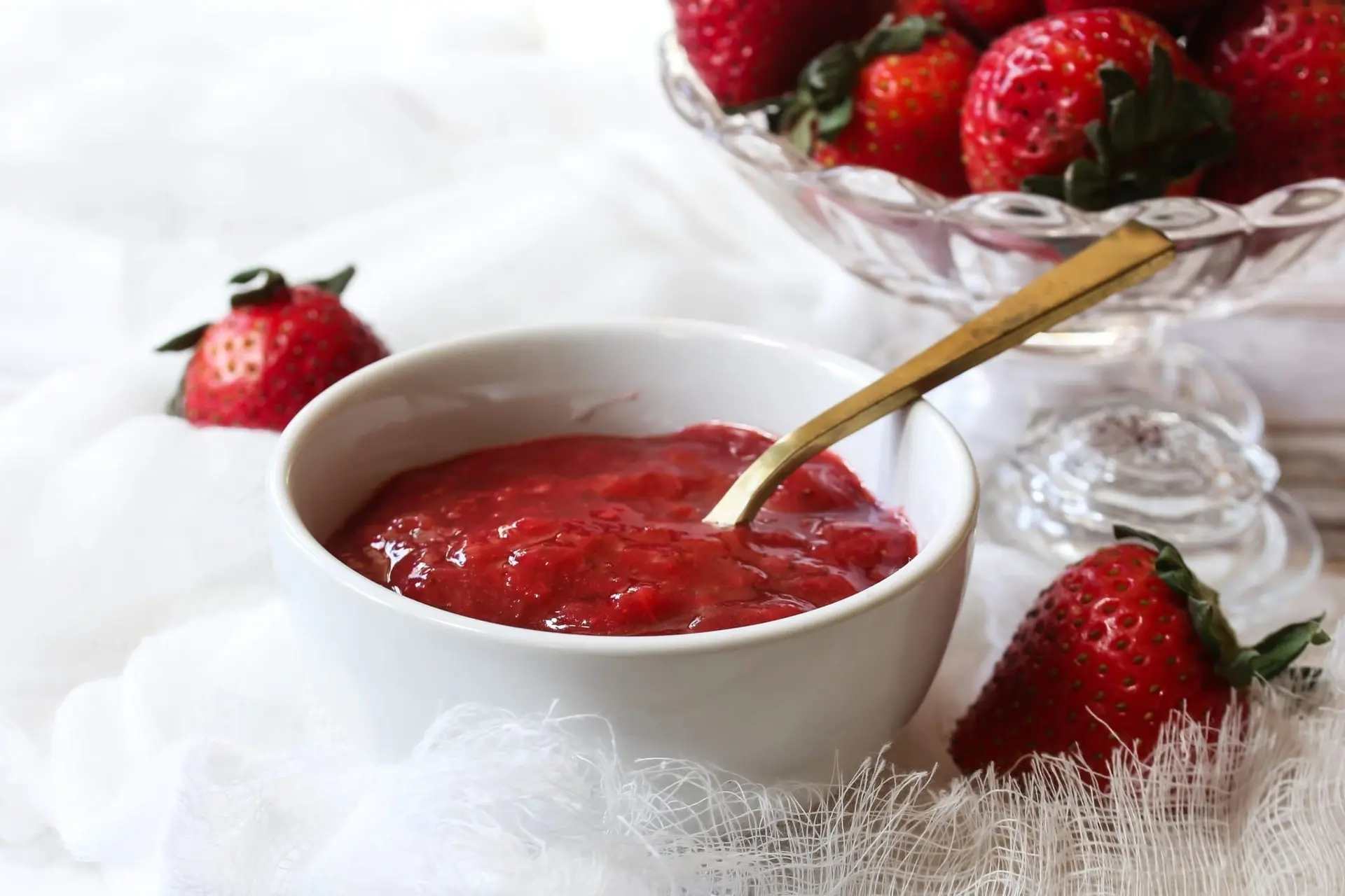 Compote de fraises