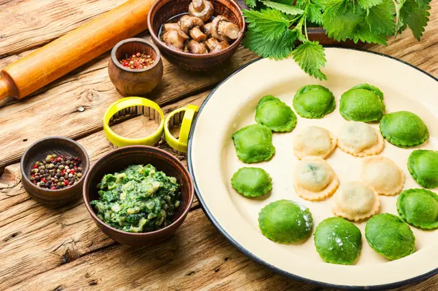 Ravioli à l’ortie