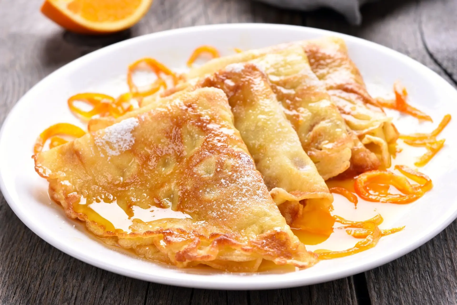 Recette crêpes suzette