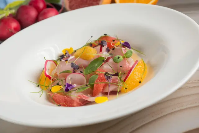 Recette carpaccio d’espadon à l’orange et pamplemousse
