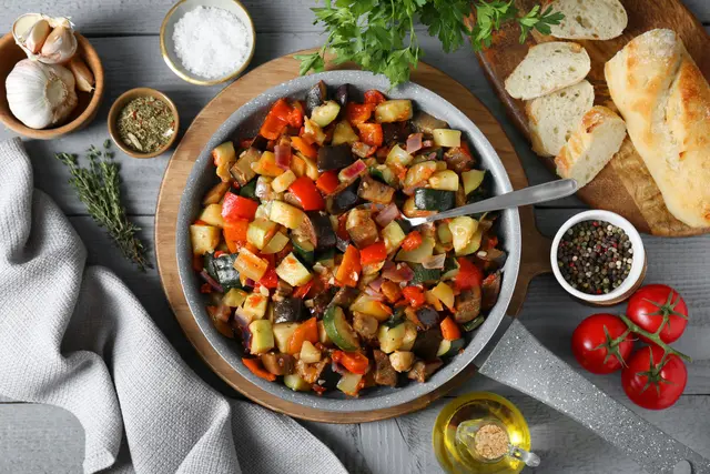 La recette de la ratatouille