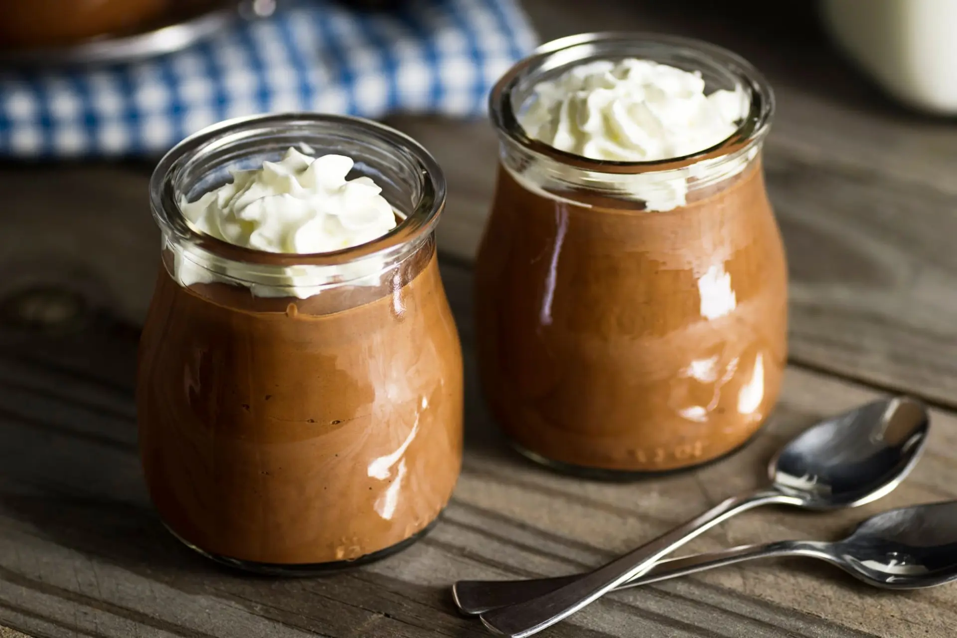 Recette crème au chocolat avec crème fouettée