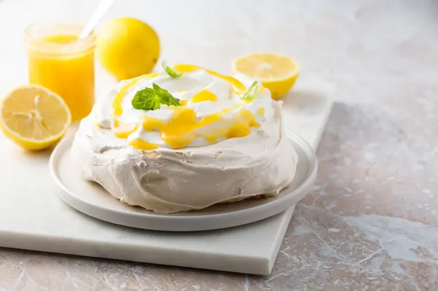 Pavlova au citron