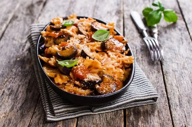 Pâtes aux légumes à l'Italienne