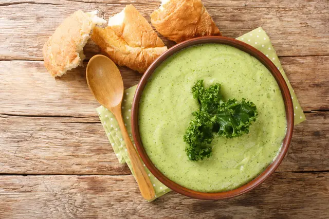 Soupe au chou kale