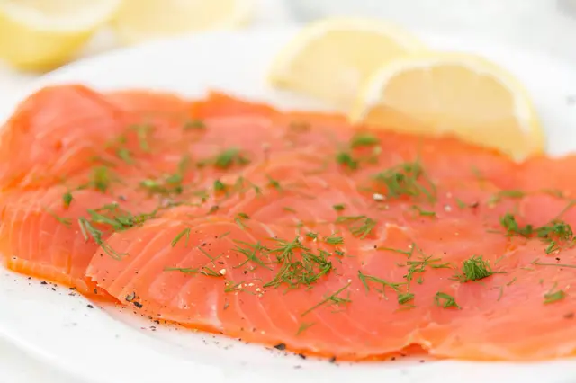Recette de gravlax de saumon sans gluten
