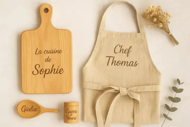 Un objet de cuisine personnalisable : un cadeau idéal pour un Noël mémorable