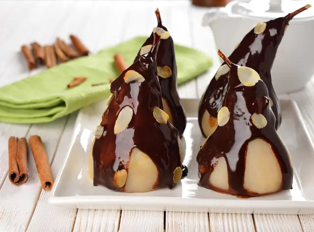 Recette de la poire Belle Hélène