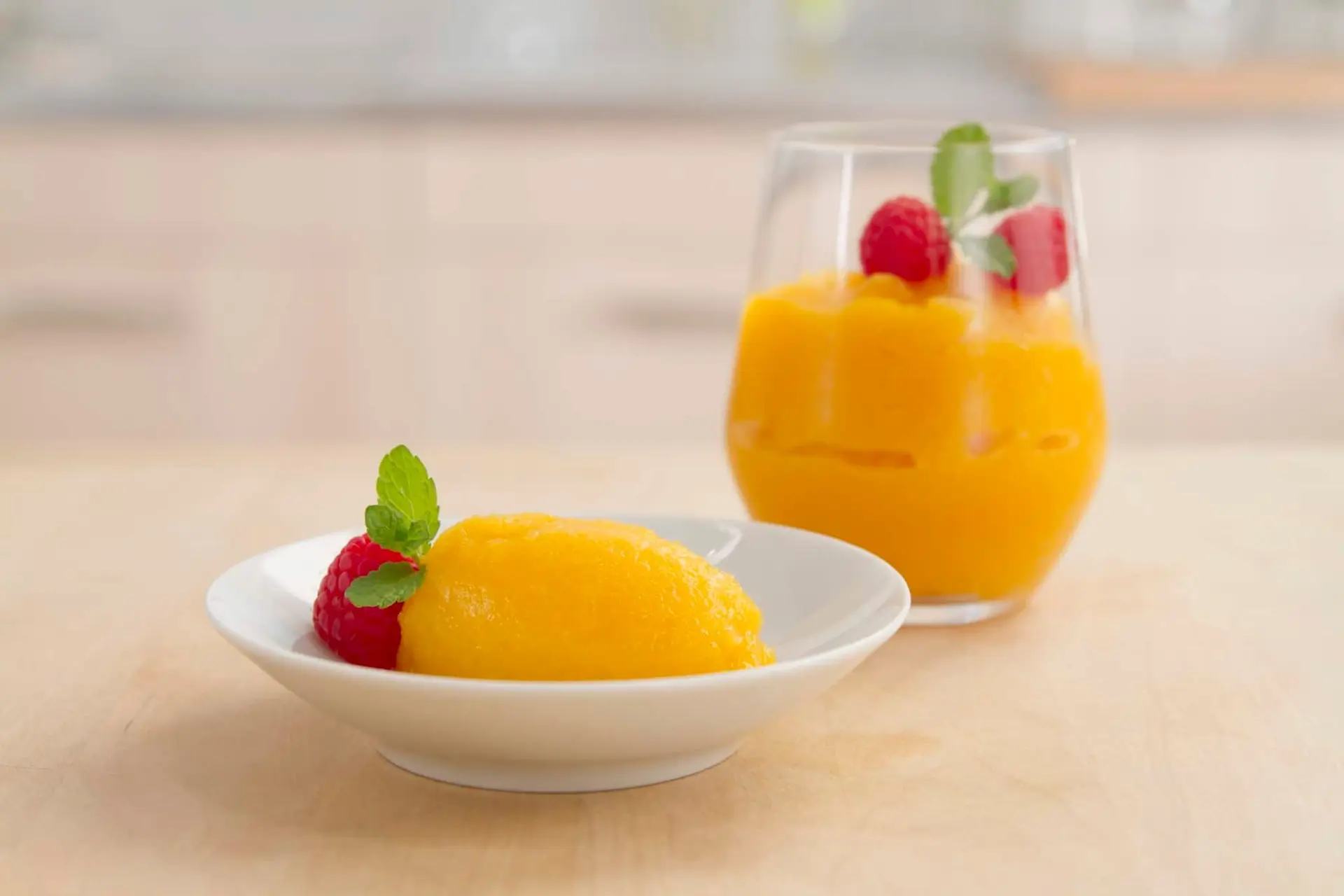 Sorbet aux fruits de la passion