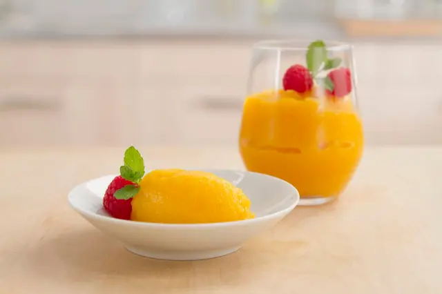 Sorbet aux fruits de la passion