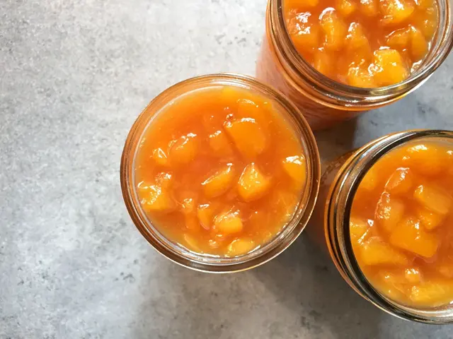 Compote de pêches
