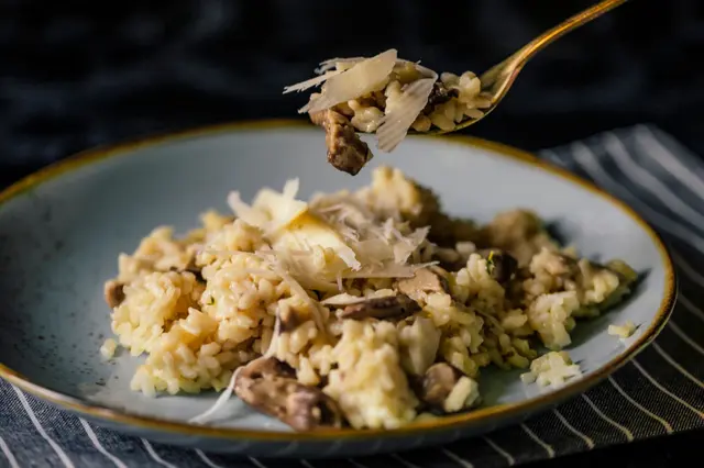 Risotto aux champignons