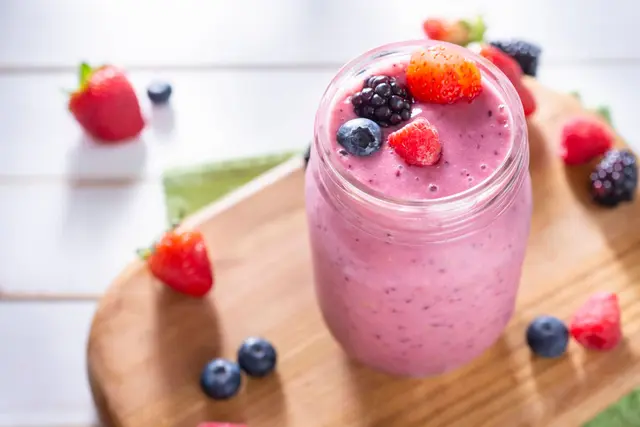 Recette smoothie framboise fraise