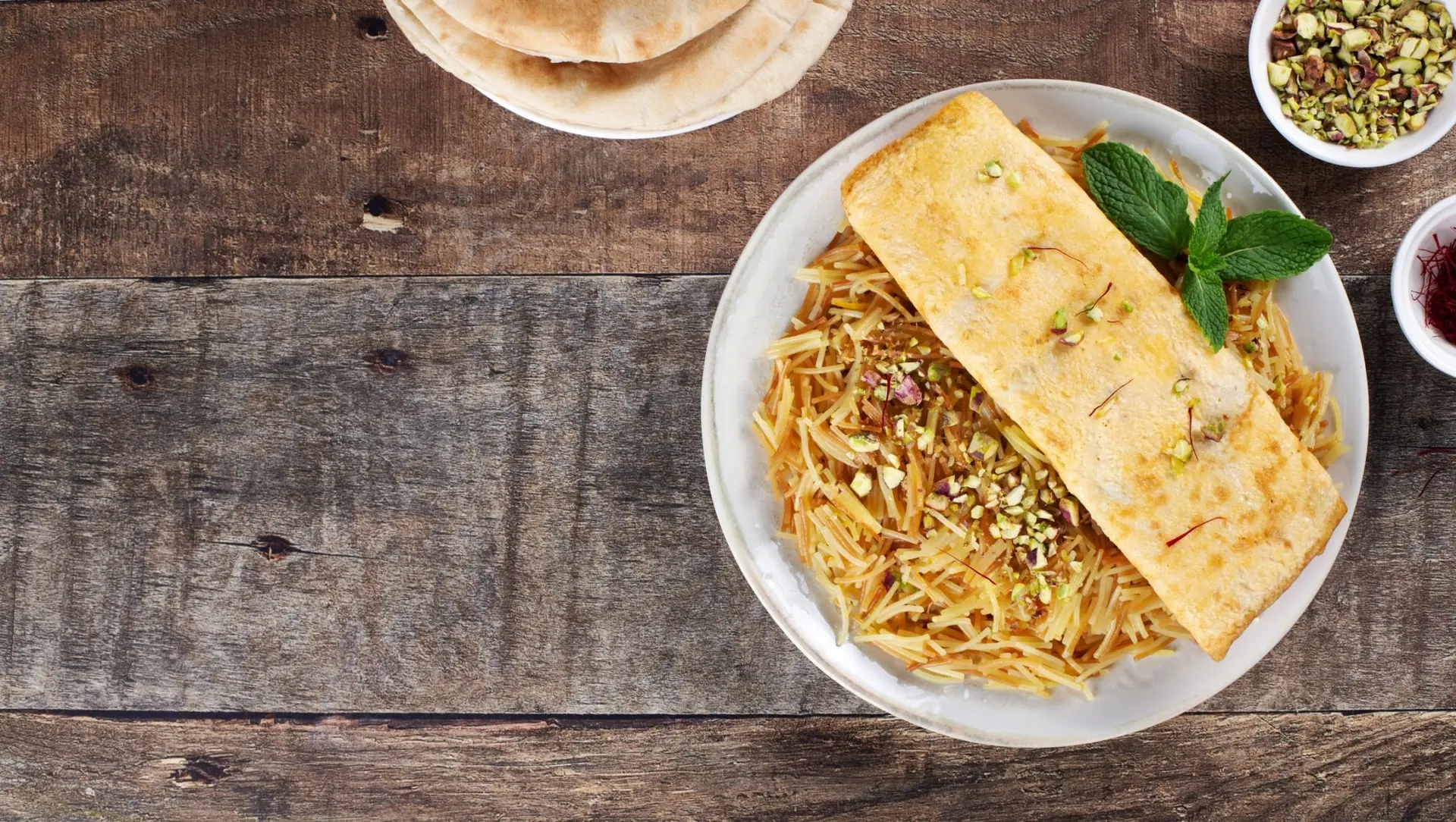 Balaleet - petit-déjeuner arabe traditionnel