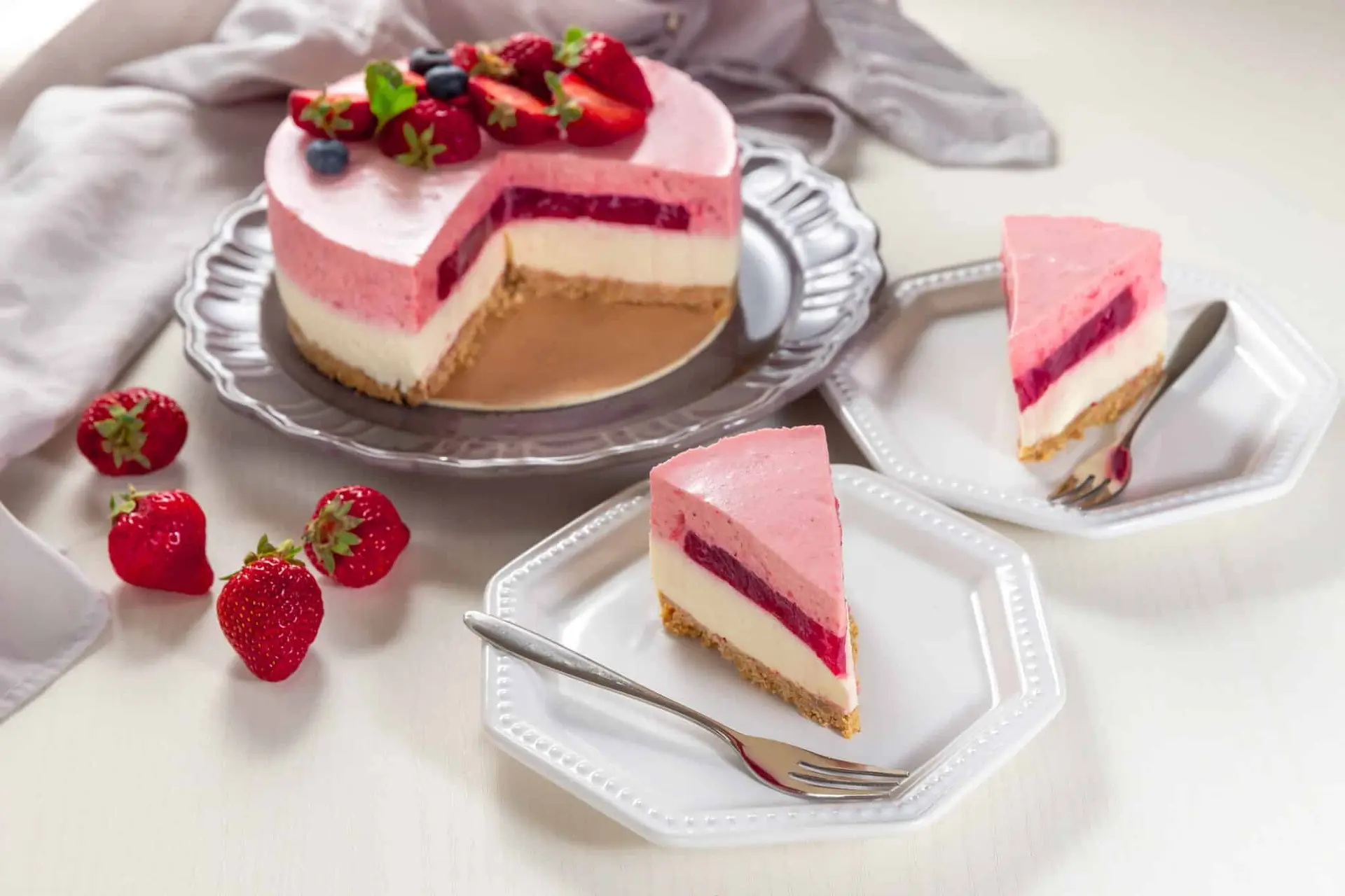 Recette gateau à la fraise