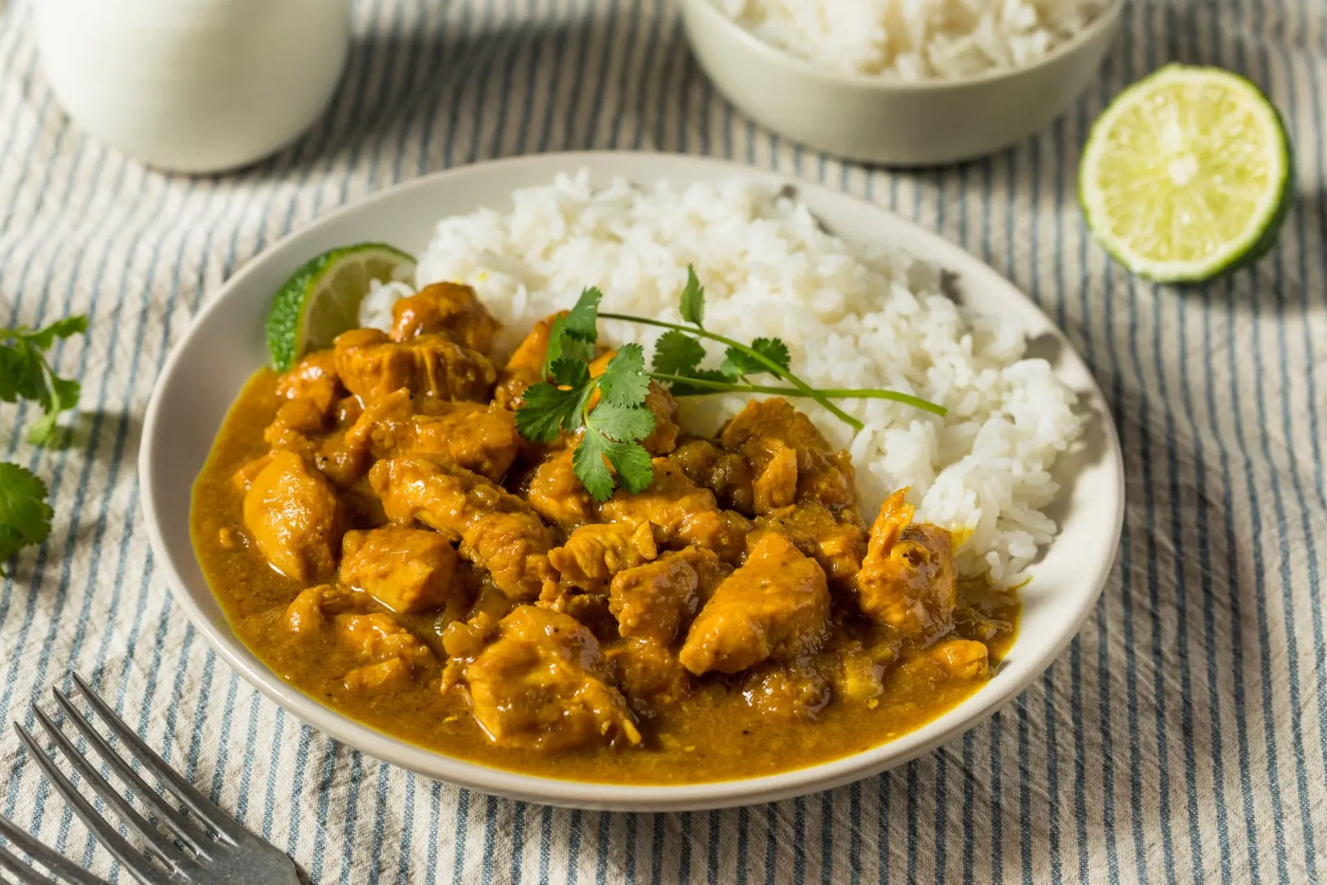 Recette poulet au curry et noix de coco maison