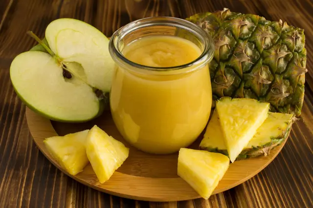 Compote de pommes-ananas