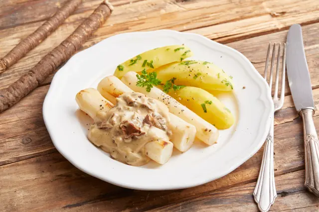 Recette salsifis sauce hollandaise