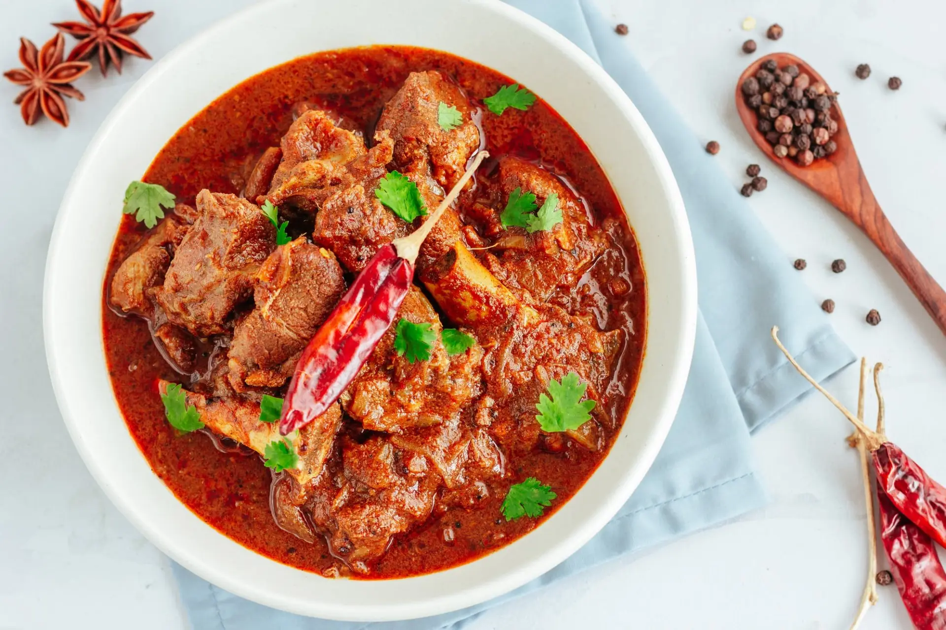 Agneau vindaloo