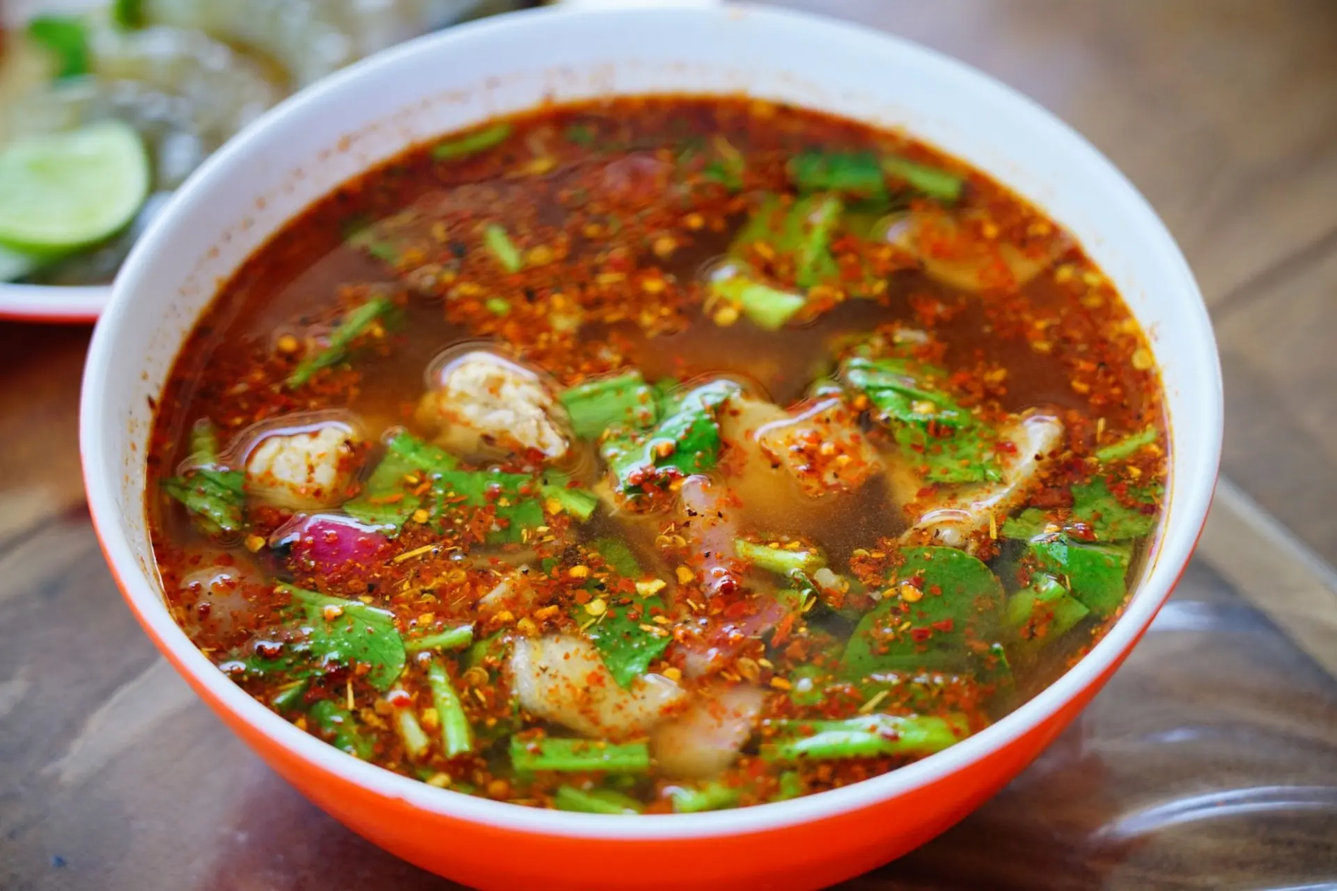 Recette soupe thaï tom yum
