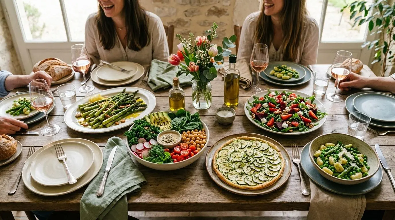6 recettes healthy et originales avec des fruits et légumes de saison au printemps