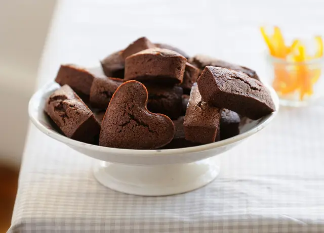Financiers au chocolat