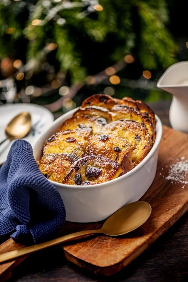 Pudding pain et beurre
