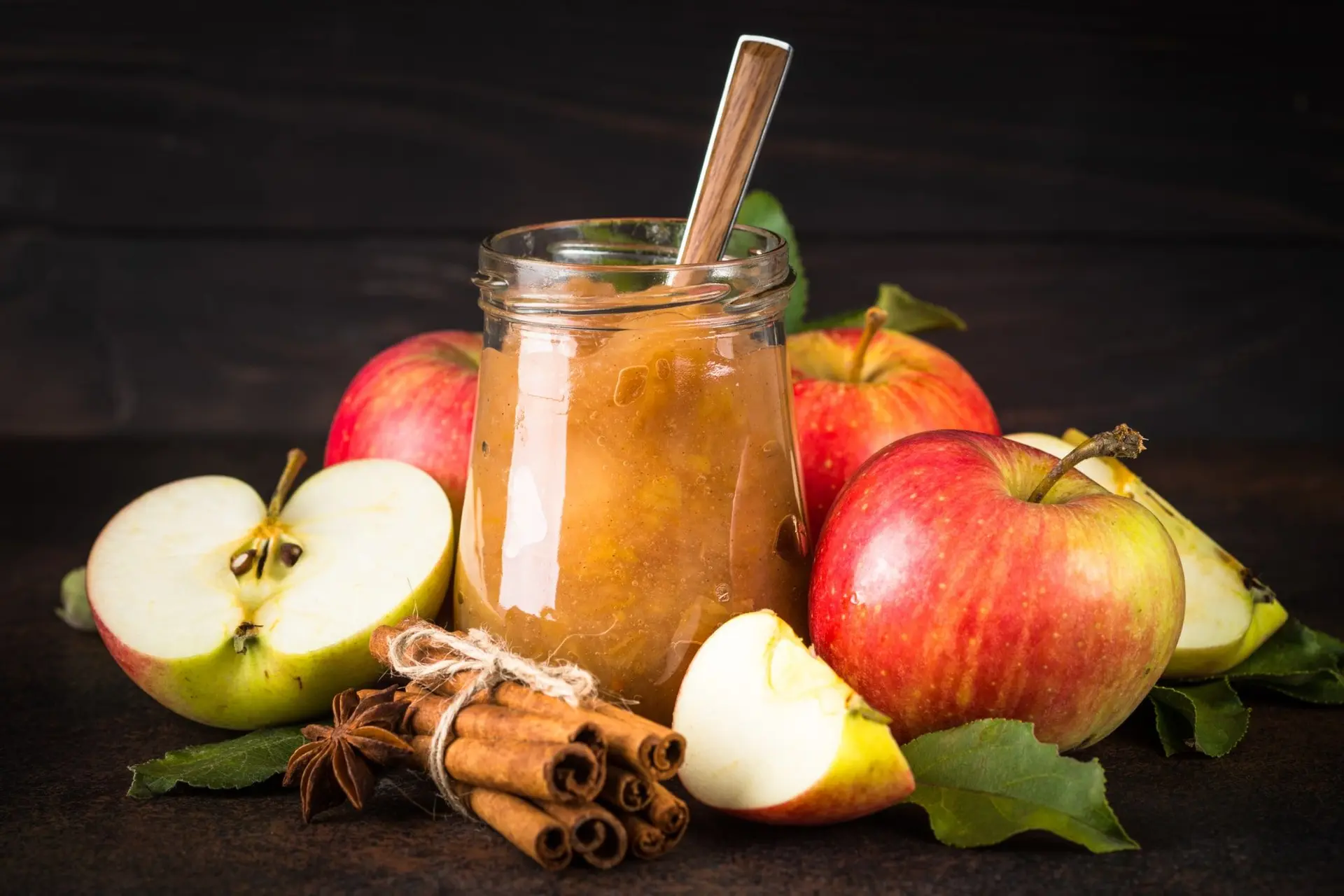 Confiture de pommes aux épices
