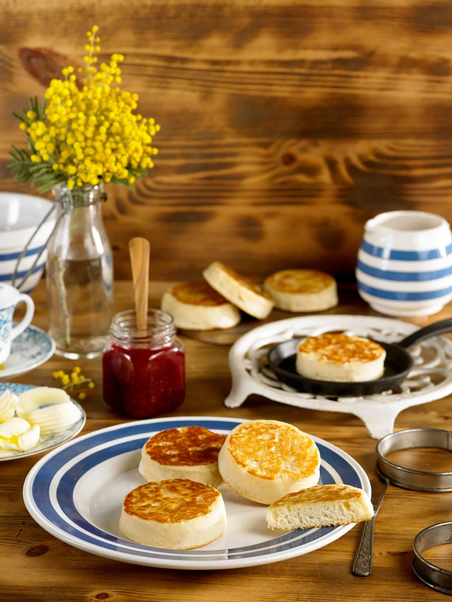 Recette des crumpets anglais