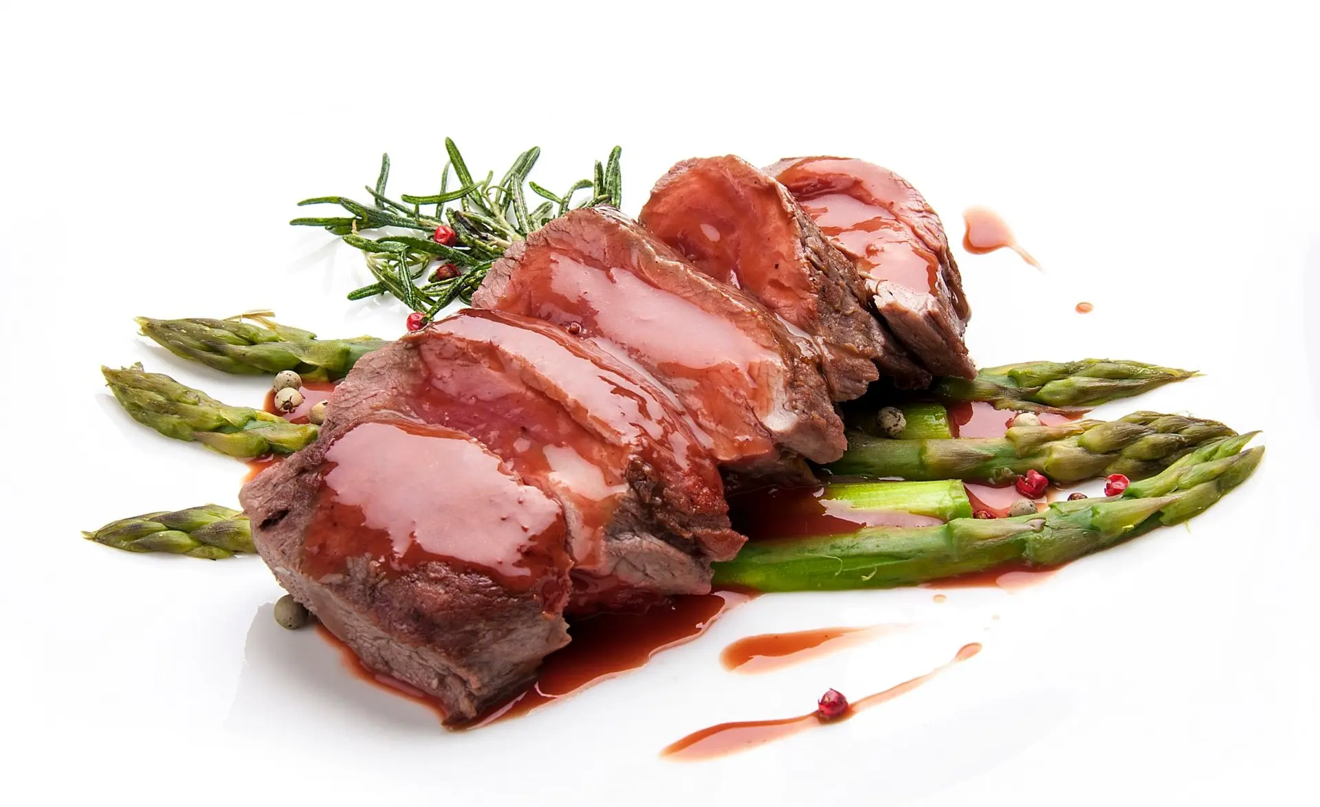 Filet de veau aux asperges